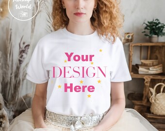 Guilds 5000 MOCKUP for woman T-shirt