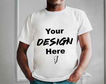 Gilden 5000 MOCKUP for MAN T-shirt