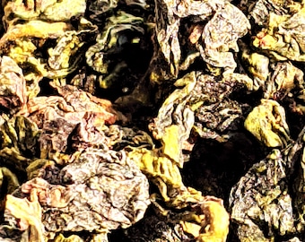 Té oolong de cangrejo peludo en hojas sueltas