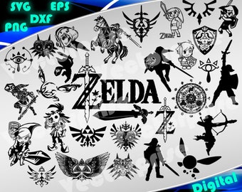 Download Free Handmade Legend Of Zelda Etsy SVG Cut Files