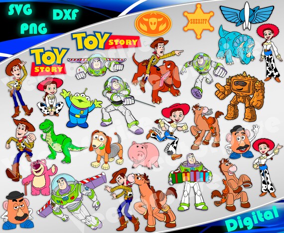 Download Toy Story svg Toy Story clipart Buzz svg Woody svg Jessie ...