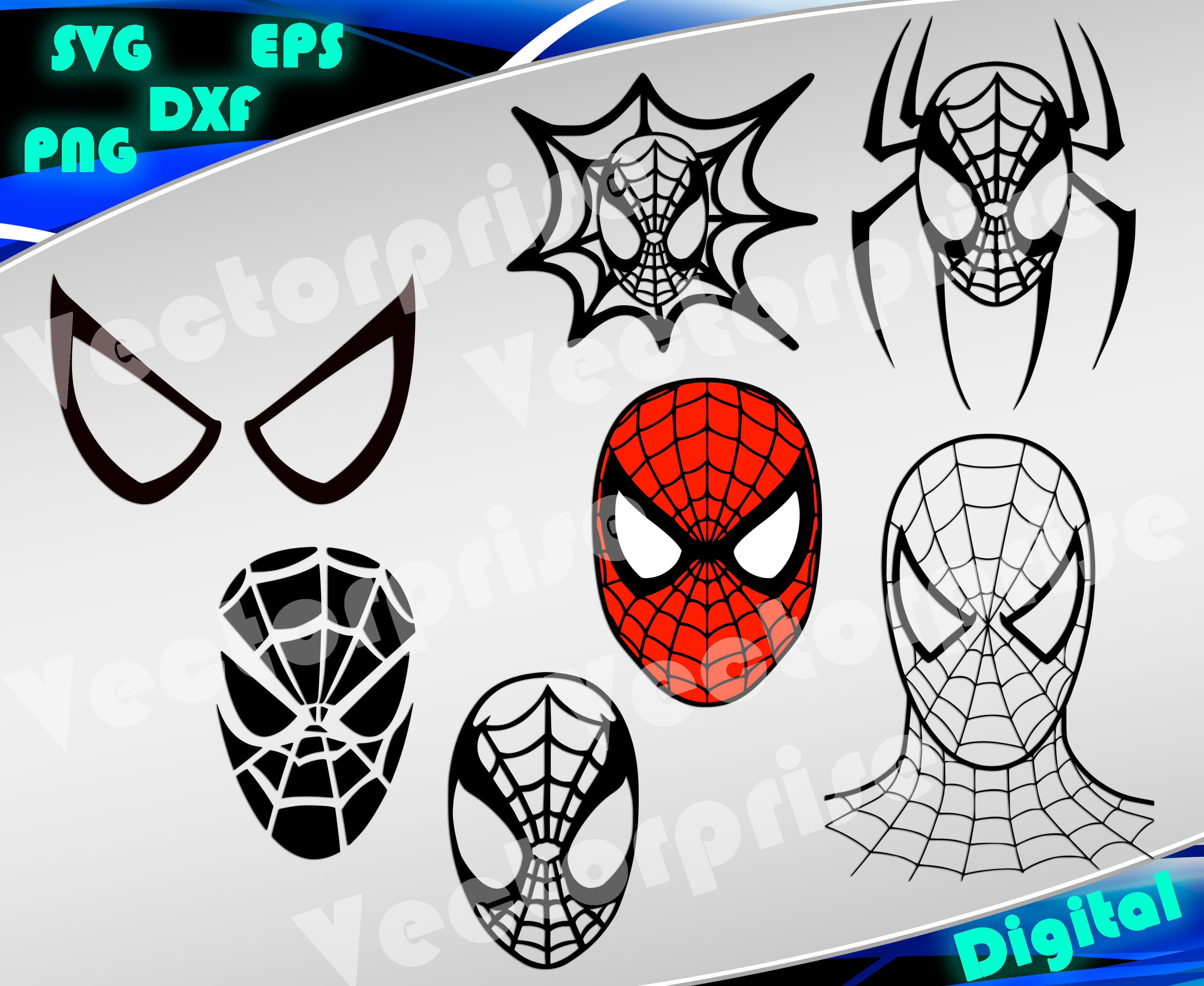 Download Spiderman svg Clipart Superheroes svg Spiderman silhouette ...