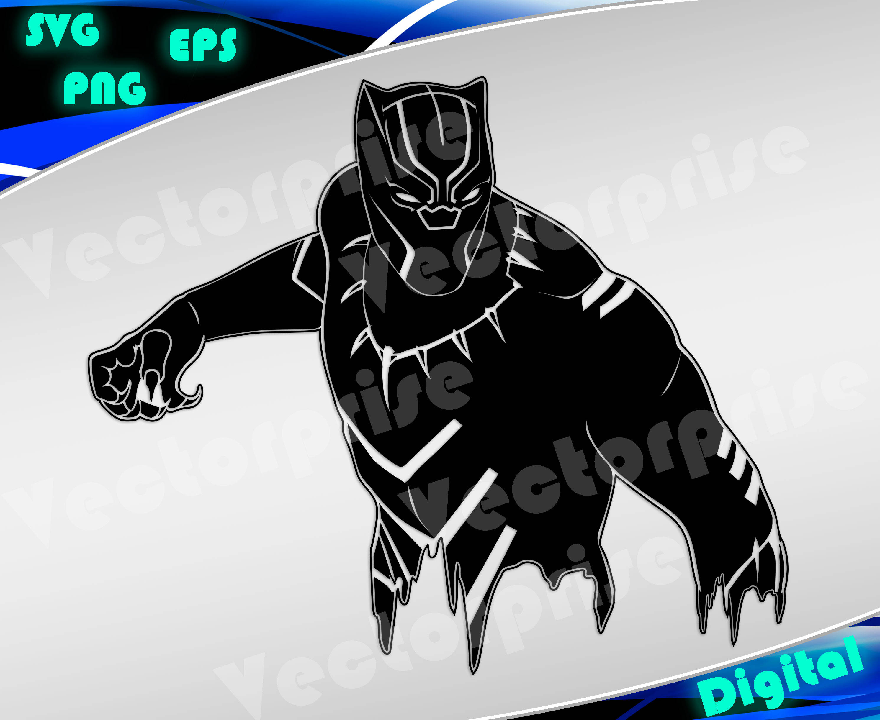 Free Free 304 Black Father Svg Black Panther SVG PNG EPS DXF File