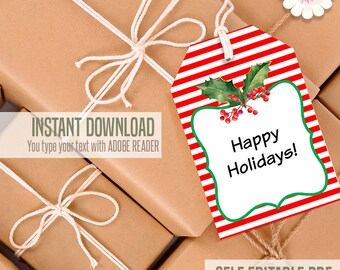 bonfire gift tags template printable favor tags rustic wood etsy