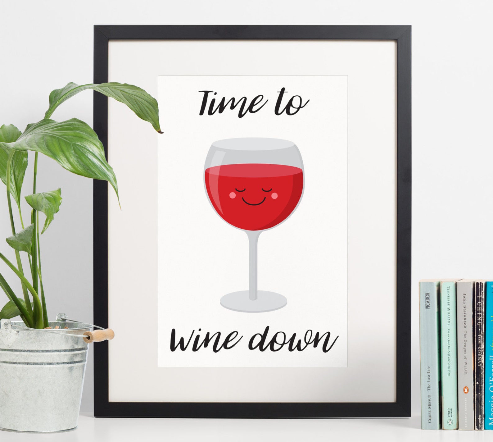 Wine Print Funny Gift for Wine Lovers Printable Card Etsy UK