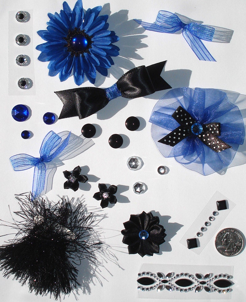 silk flowers for hair bows