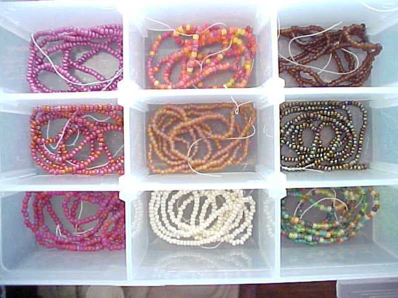 Huge Lot 36 Czech Glass Rainbow Beads 110 Czech Seed Beads Mix Rainbow Seed Bead Kit Rainbow Bead Mix 2mm Spacer Beads Mixed Color Beads