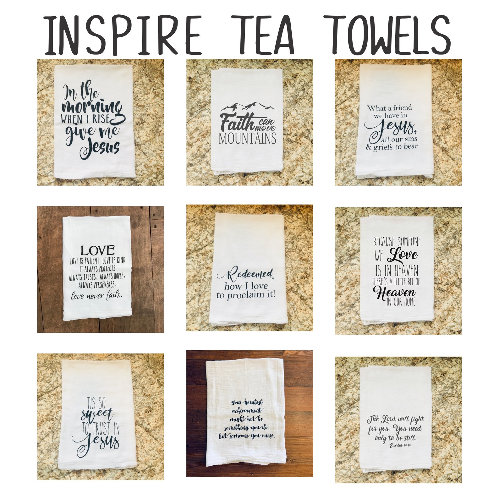 Kitchen Towels With Sayings Best Friend Gift Funny Tea Etsy