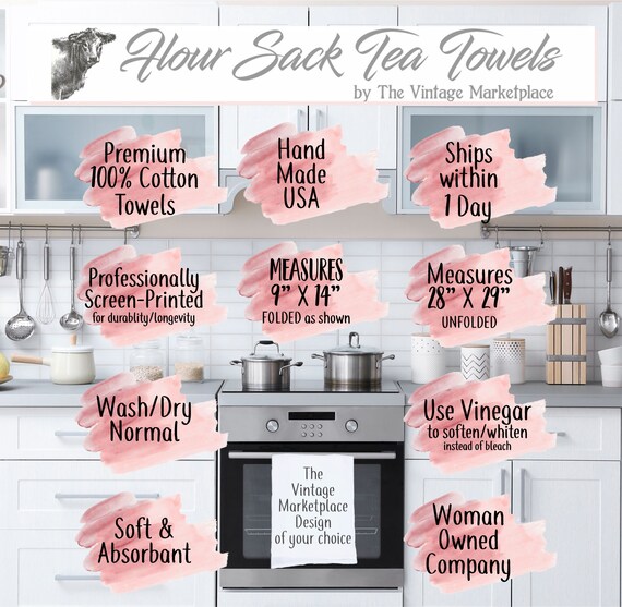 Decorative Kitchen Towels - Funny Kitchen Towels with Sayings, Tea Towels  For Kitchen, Funny Dish Towels, Perfect for Housewarming Gift Christmas