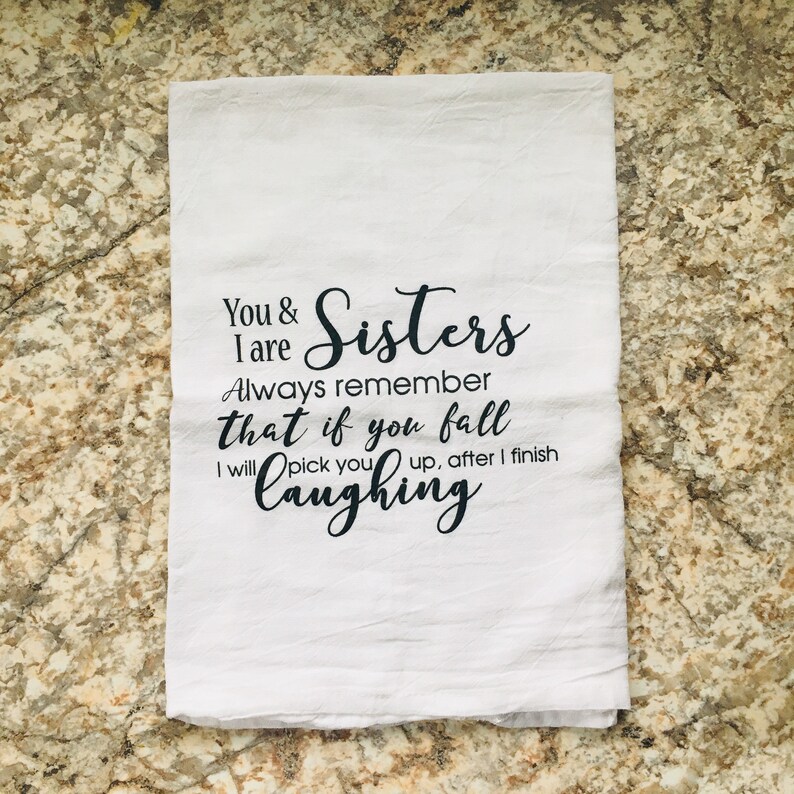 Flour Sack Tea Towel Be In Love With Your Life Dish Towel Gifts Wholesale