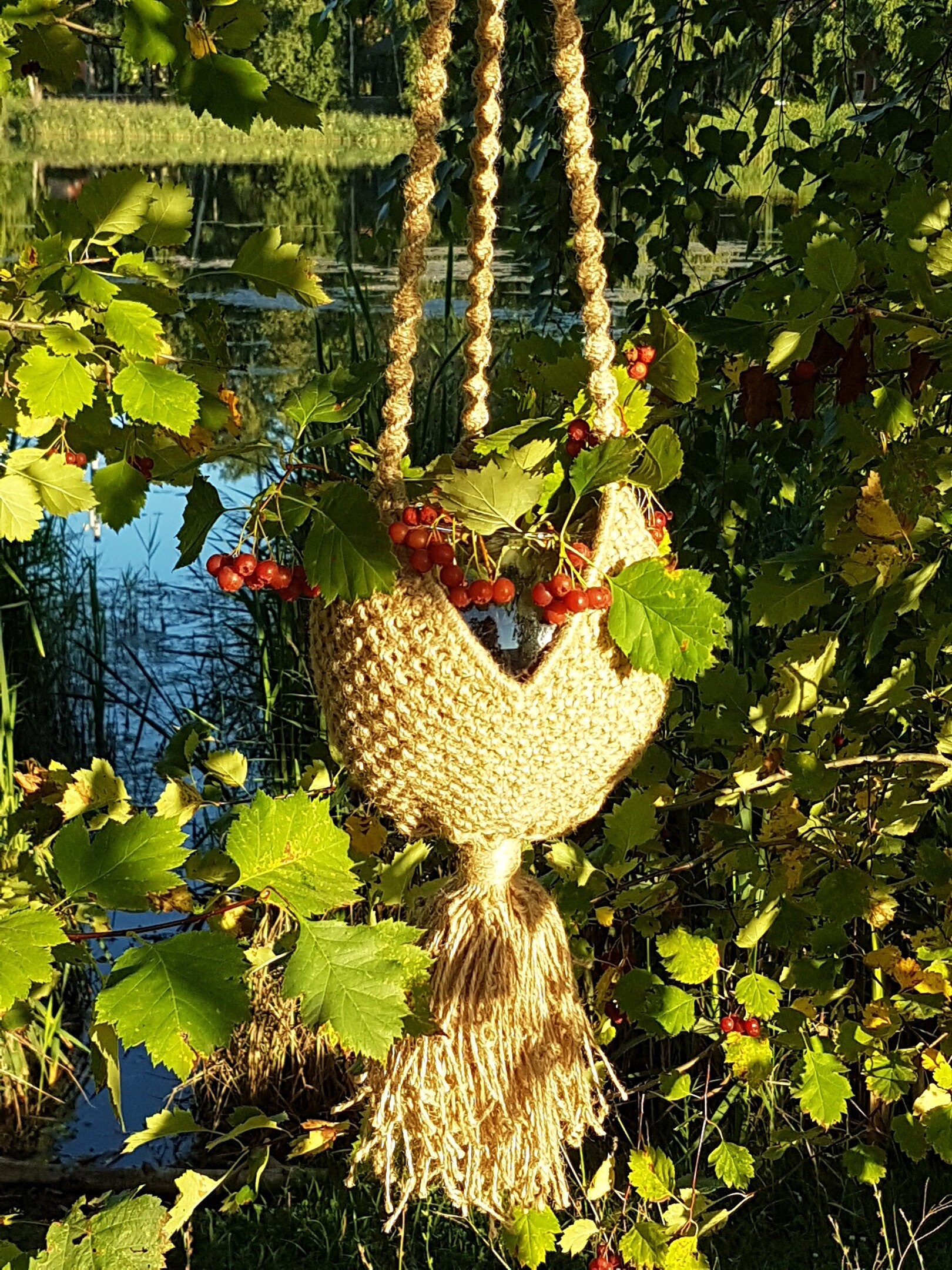 Macrame plant hanger macrame pot holder Hanging Planter Etsy