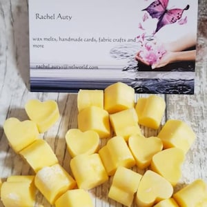 Handgemaakte Guilty geurende mini hartvormige soy wax melts x 50
