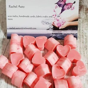 Handgemaakte mini-waxmelts van rozenmuskaat x 50