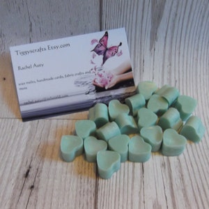 Handgemaakte Decadence dupe mini hartvormige sojawas smelt x 50