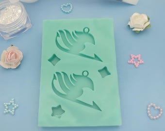 Guild earrings / Custom silicone mold