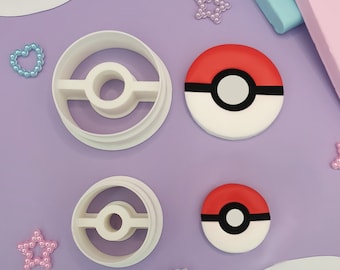 Pokéball cookie cutter