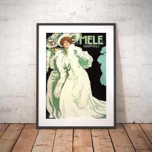 Mele Poster, Download istantaneo, Vintage Poster, Pubblicità, Wall Art, Decorazione da parete, Interior Design, Marcello Dudovich