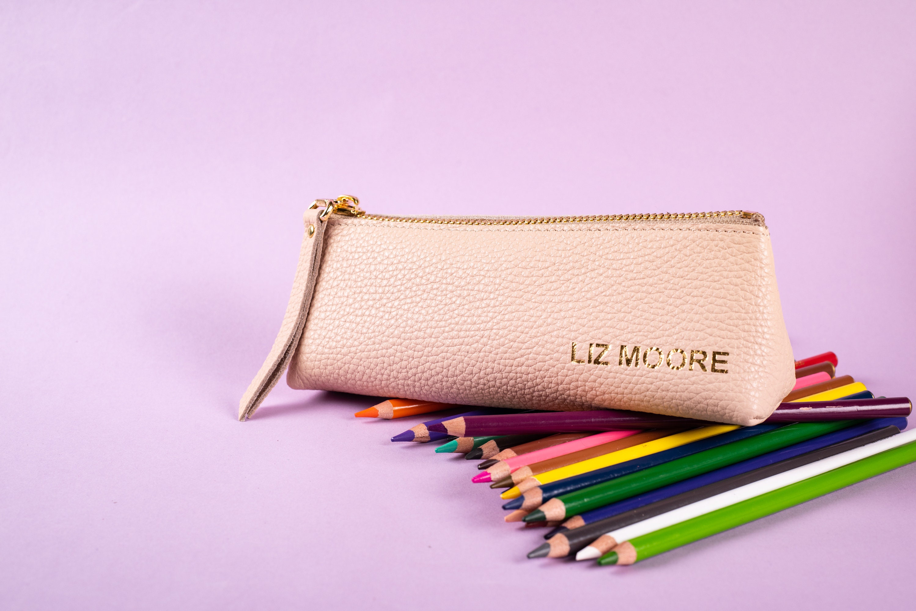 Personalized GIftLeather pencil casepencil pouchsmall Etsy