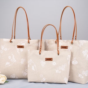 Personalized Tote Bag, Bachelorette Party Tote, Wedding Welcome Bag, Custom Bridesmaid Tote, Bridal Party Bag, Bridesmaid Gift