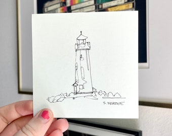 Original Lighthouse Drawing 3