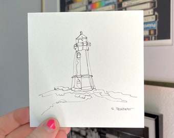 Original Lighthouse Drawing 2