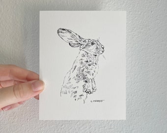 Original Rabbit Drawing