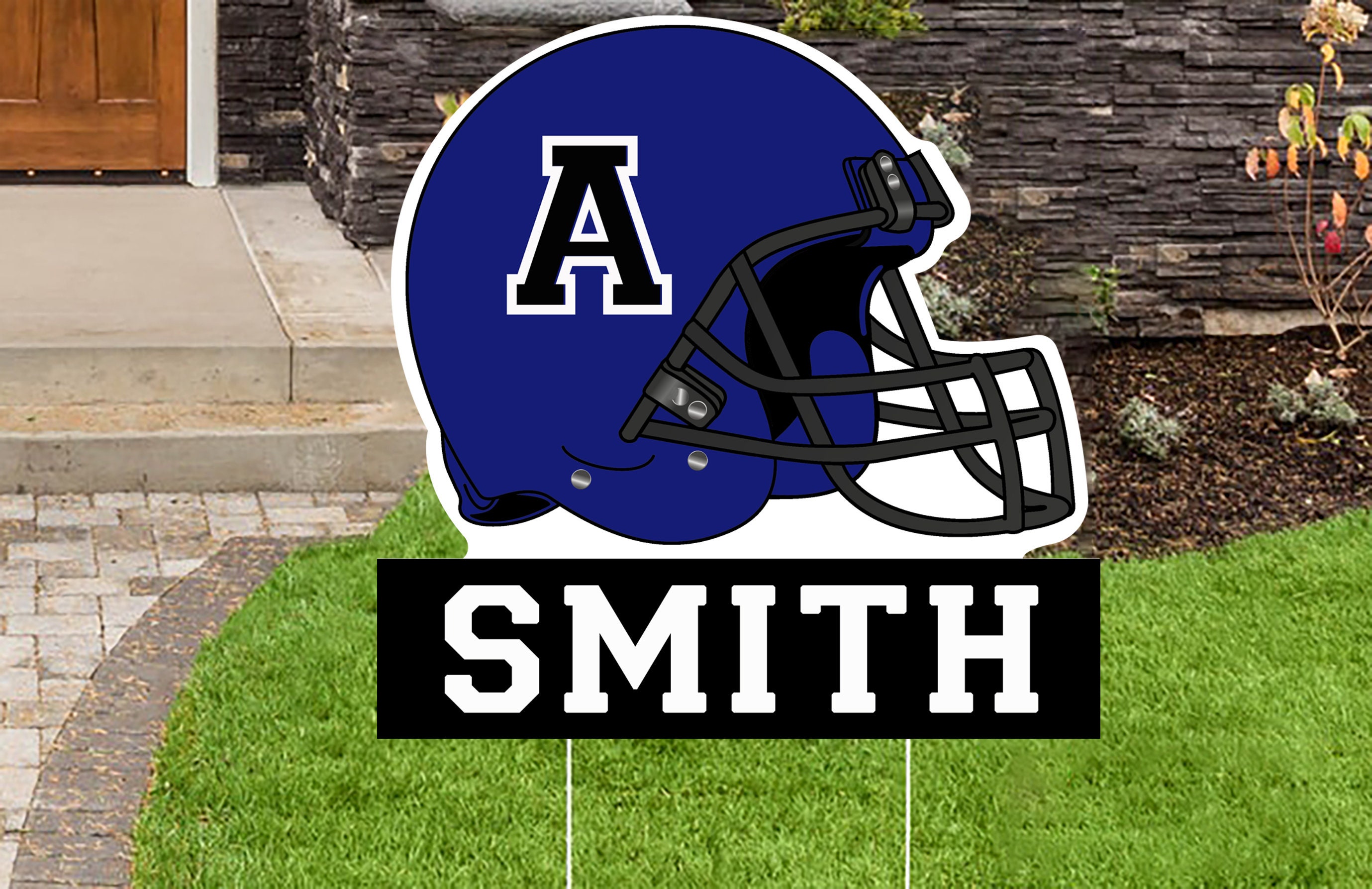 Personalized Football Helmet Cut Out Class of 2023 Etsy