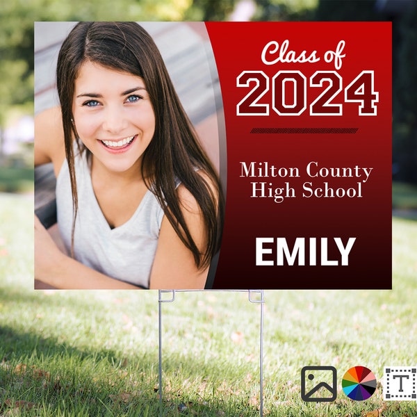 Grad Yard Sign Etsy