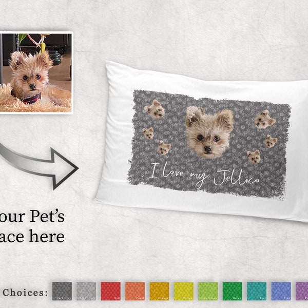 Dog Pillowcase Etsy