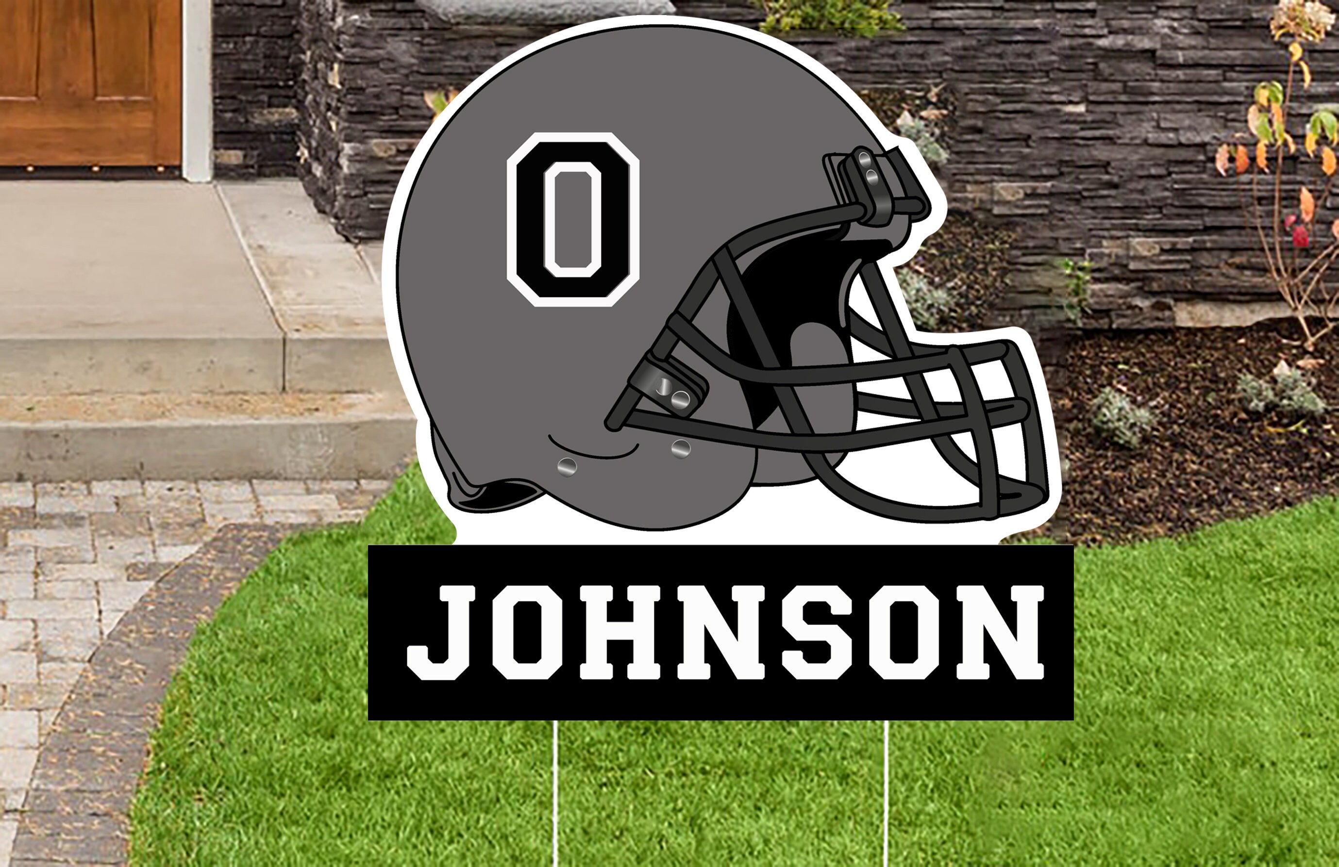 Personalized Football Helmet Cut Out Class of 2023 Etsy