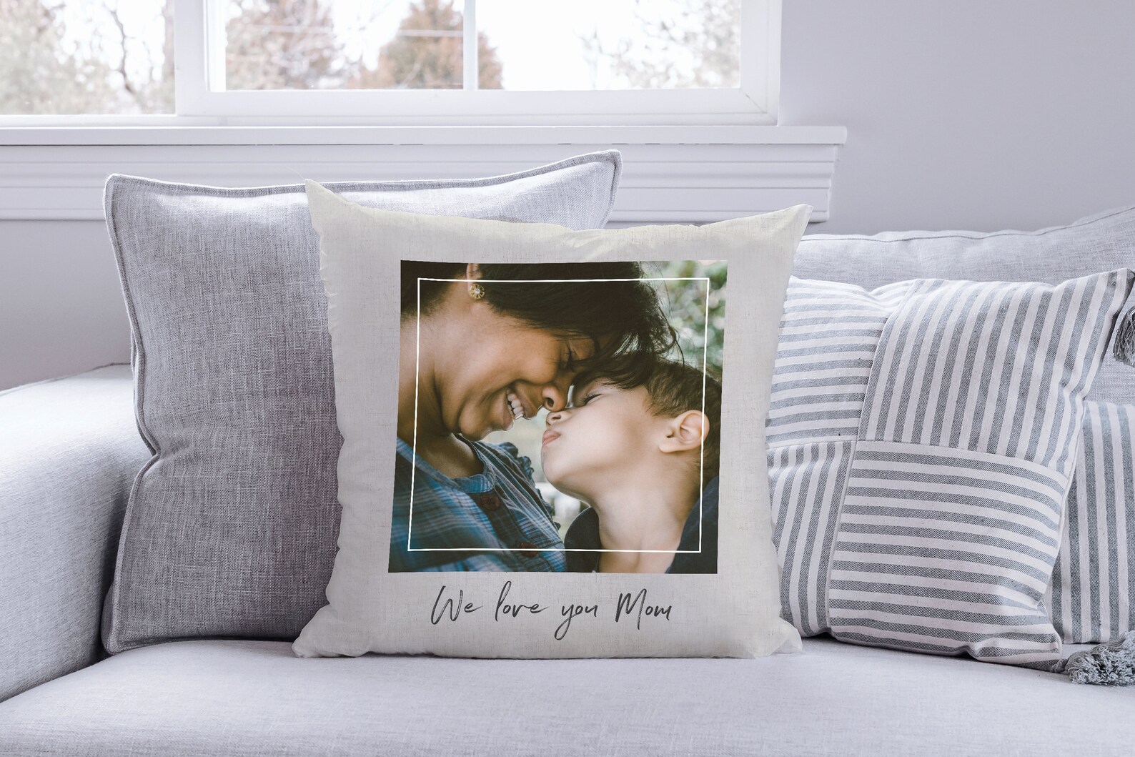 Custom Mothers Day Pillow / Mom's Day /custom Pillow / Etsy