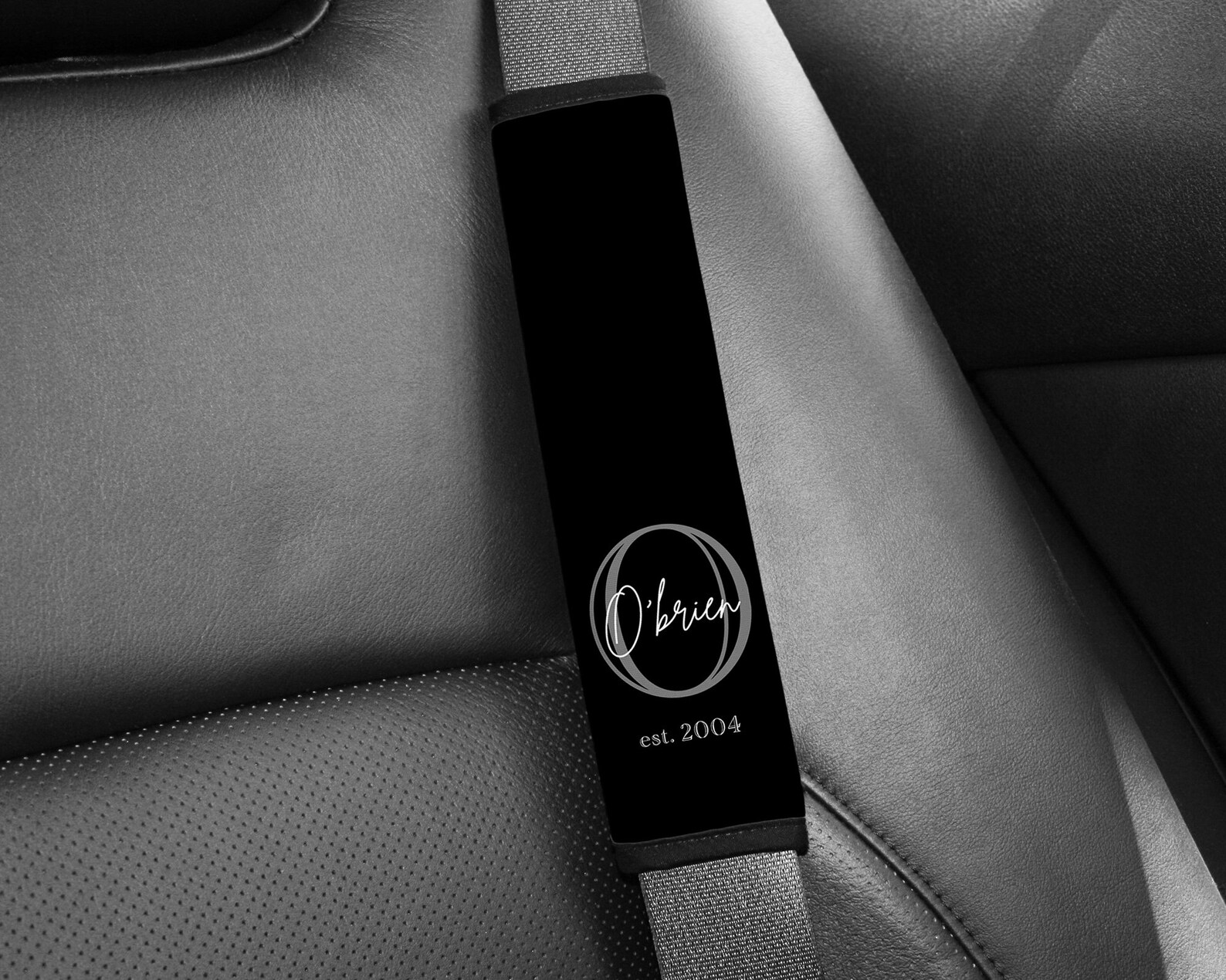 Custom Seat Belt Cover Monogram Seat Belt Pad Personalized Etsy