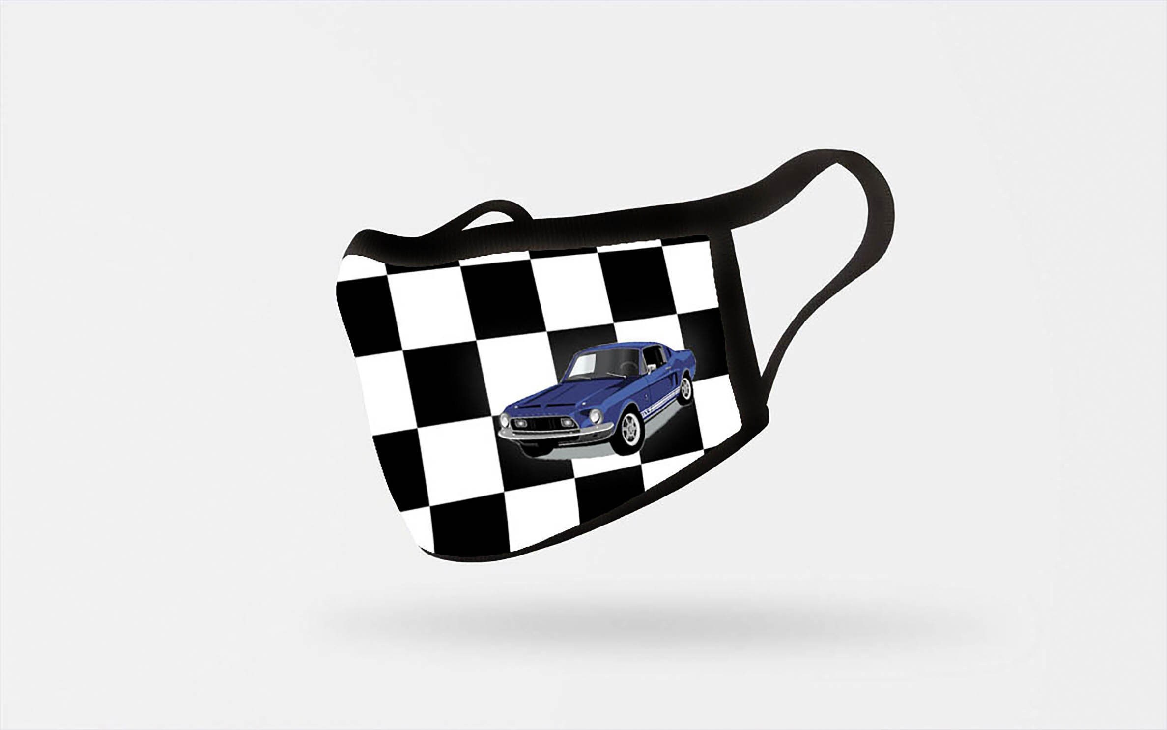 Father's Day Racing Face Mask Car Muscle Car BLACK Etsy