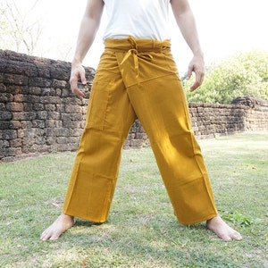Yoga Pants, Work Out Pantsretro Rad Chocolate Brown, Mustard