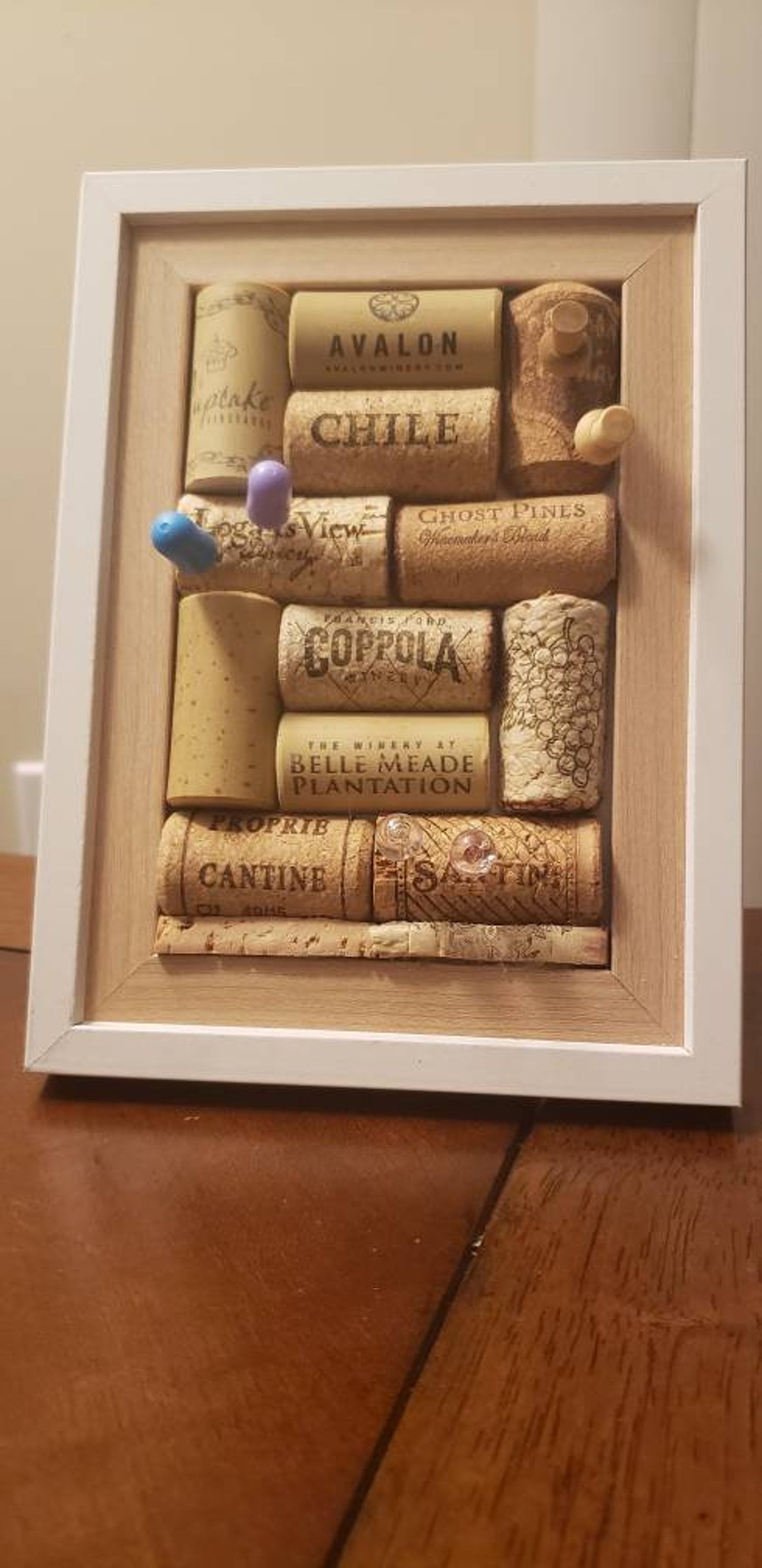 Cork Board desk stand Etsy