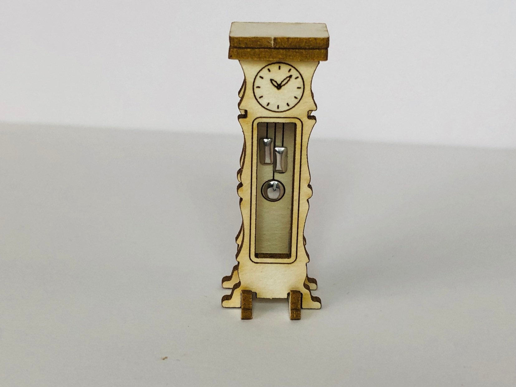 148th scale grandfather clock kit DIY make your own Etsy