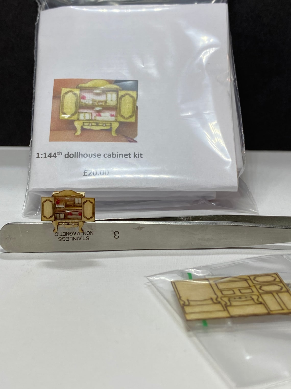 Miniature Micro 1:144th Scale Dollhouse Cabinet KIT and | Etsy