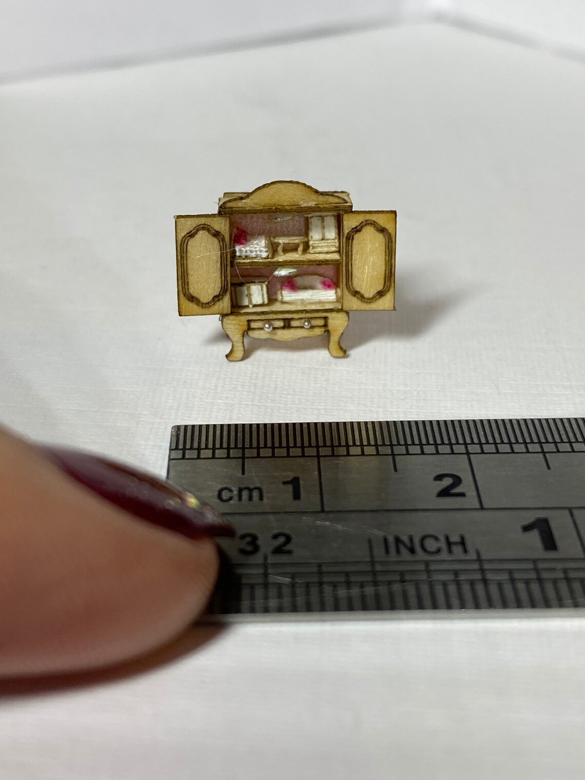 Miniature Micro 1:144th Scale Dollhouse Cabinet KIT and | Etsy