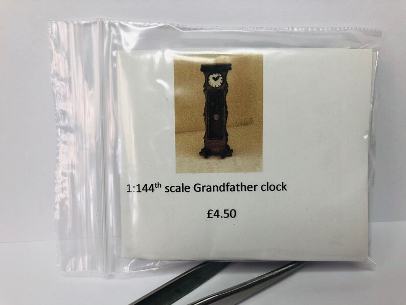 1144th scale grandfather clock kit DIY make your own Etsy