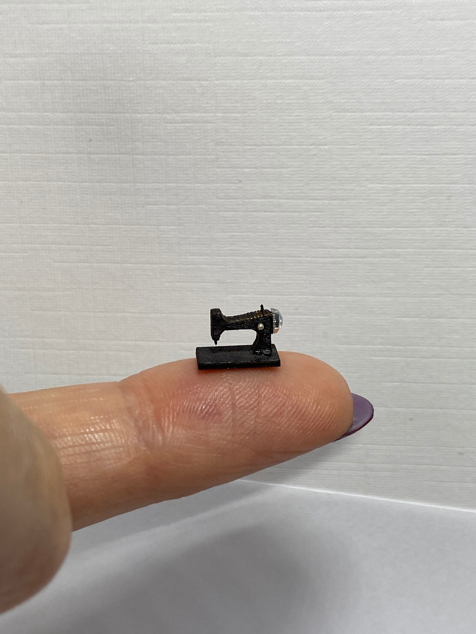 Miniature Micro Sewing Machine KIT in 148th Scale DIY Make Etsy UK