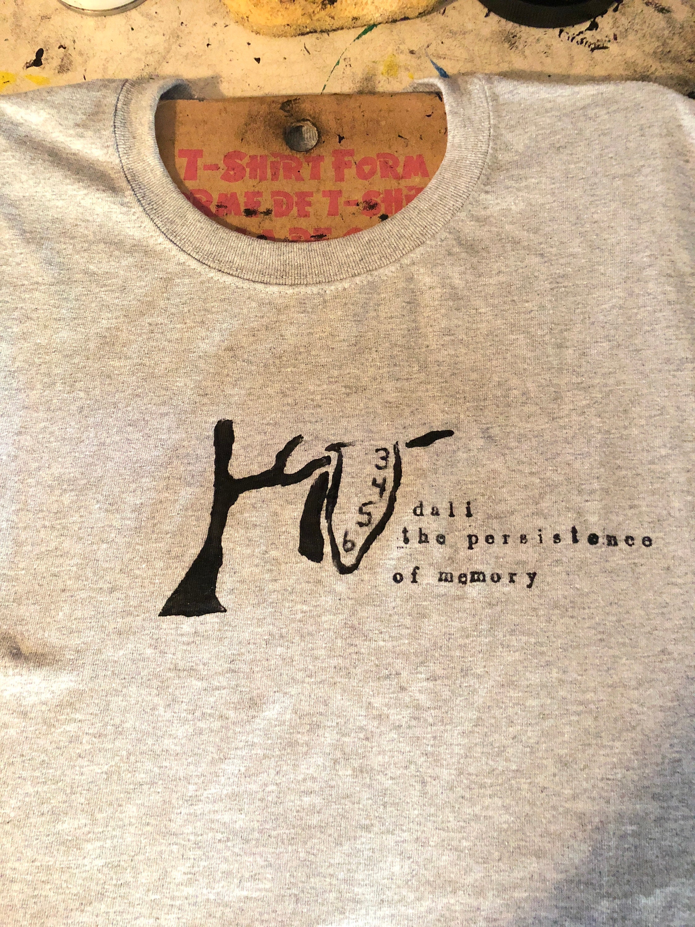 persistence of memory shirt