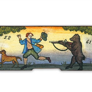 Beehive Panel, Frontboard, Slovenia Traditional Folk Paintings, Funny paintings, Beekeeping Slovenia traditon, Fridge Magnet