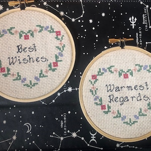 Best Wishes, Warmest Regards set! Inspired by Schitt’s Creek
