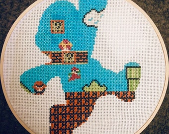 Mario Cross Stitch