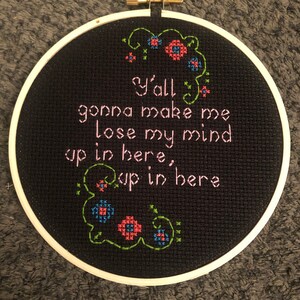 DMX cross stitch lyrics