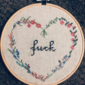 F*** Subversive Cross stitch!