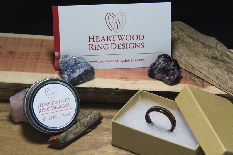 Walnut Bentwood Ring Handcrafted Wooden Ring Anniversary gift image 5