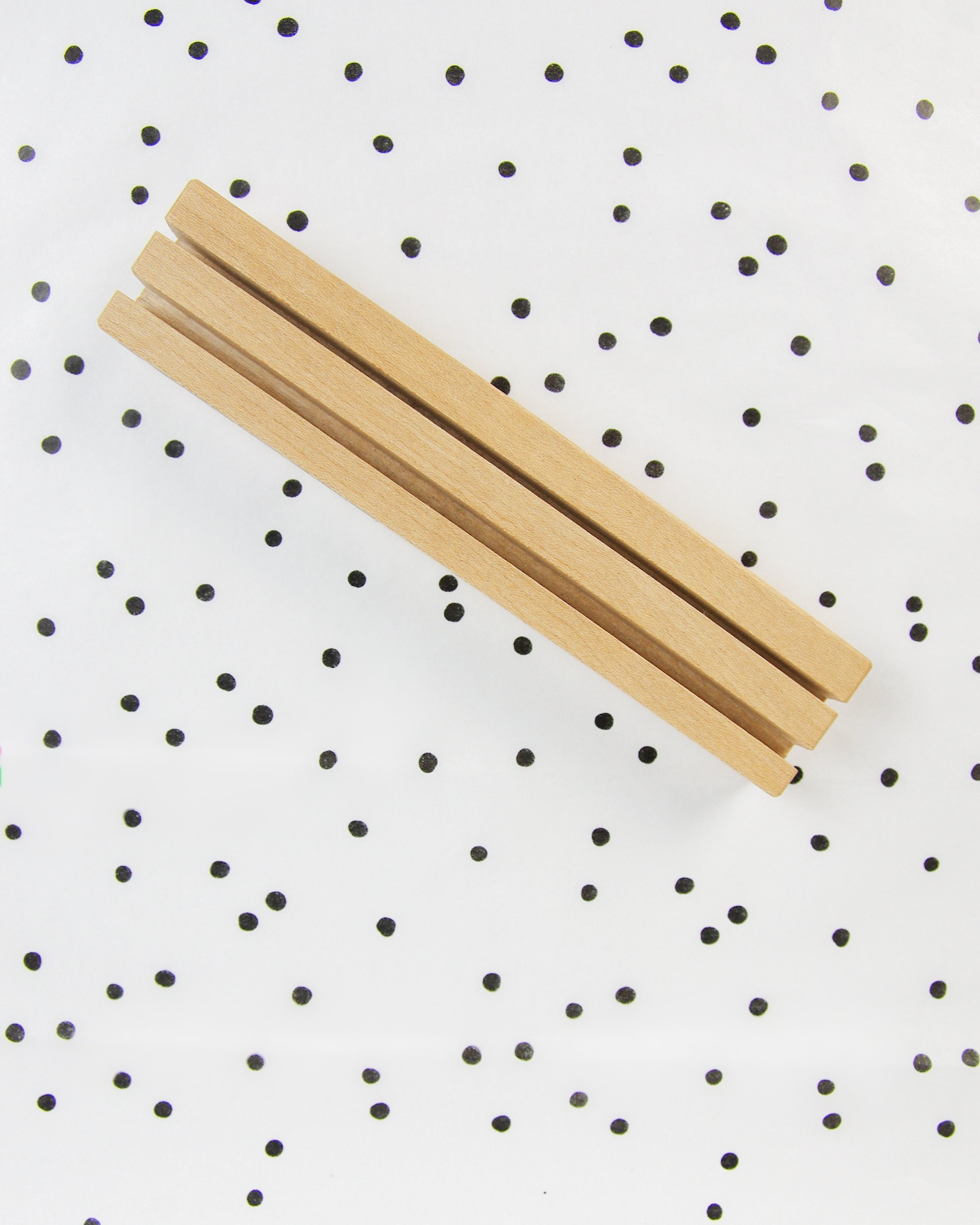 Bright Card Holders in Different Lengths Wooden Table Card Etsy