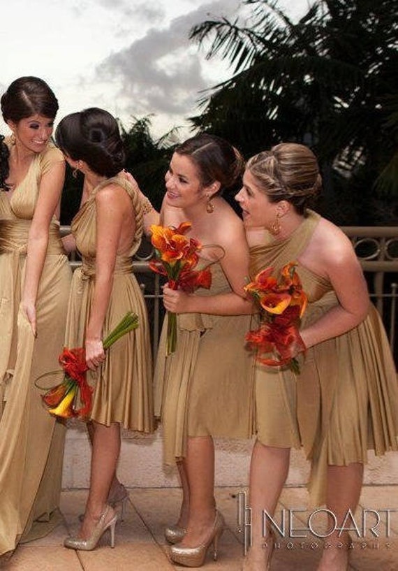 silk dress bridesmaid
