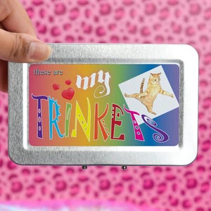 These Are My Trinkets Stash Tin – Funny Queer Gift